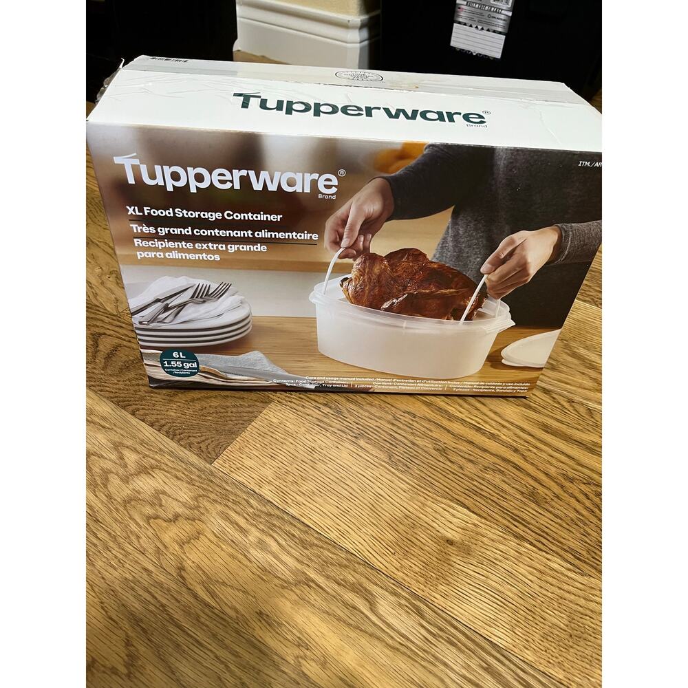 Tupperware XL Food Storage Container 1.55 Gallon Item# 1874256 - NEW
